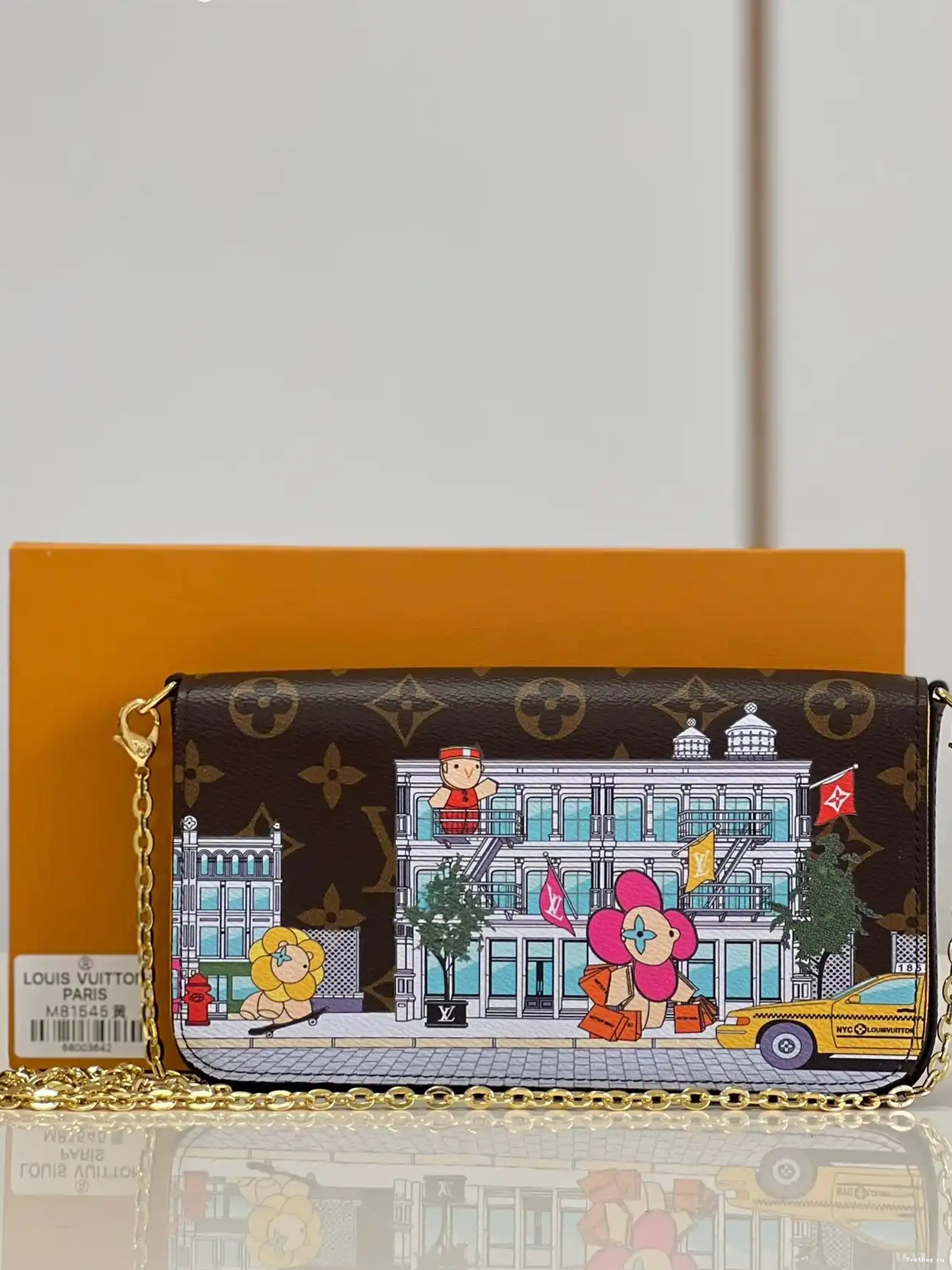 First bag ru FÉLICIE POCHETTE VUITTON LOUIS 0314